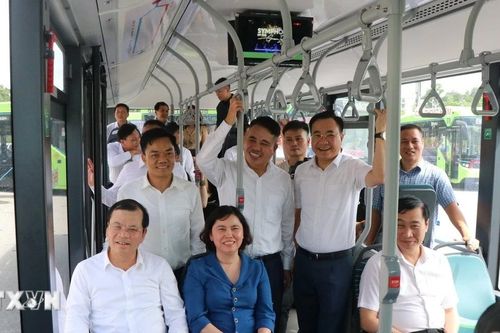Bắc Ninh khai trương tuyến xe buýt xanh đầu tiên dài gần 34km