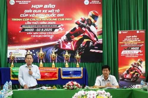 Chặng III Giải đua xe mô tô 'Tranh Cúp Caltex Havoline Cub Prix'