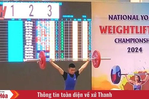 Cử tạ Thanh Hóa quyết tâm vươn cao