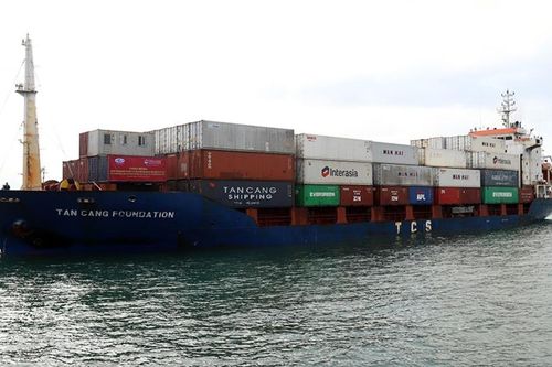 Chính thức khai trương tuyến vận tải container giữa Vũng Áng với Hải Phòng