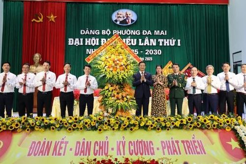 Đổi mới tư duy, mở rộng tầm nhìn, xây dựng phường Đa Mai phát triển nhanh, bền vững