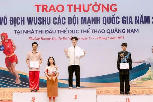 Gia Lai giành 5 huy chương tại Giải vô địch wushu các đội mạnh quốc gia năm 2025
