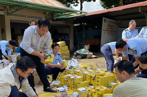 Gia Lai: Tiêu hủy hơn 7.200 sản phẩm không rõ nguồn gốc xuất xứ