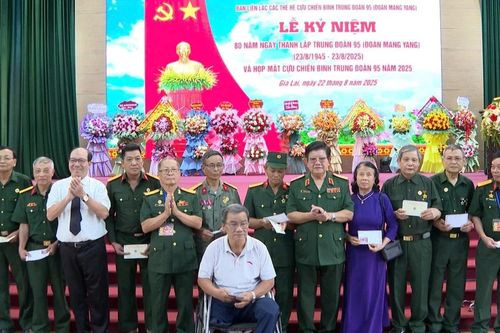 Kỷ niệm 80 năm Ngày thành lập Trung đoàn 95