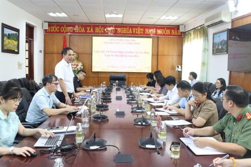 Đoàn khảo sát phục vụ xây dựng Luật Sở hữu trí tuệ (sửa đổi) làm việc tại Lạng Sơn
