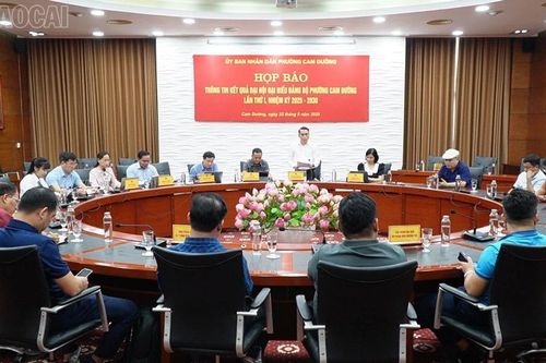 Xây dựng phường Cam Đường phát triển xanh, hiện đại, hạnh phúc