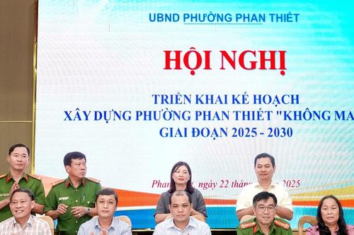 Xây dựng phường Phan Thiết 'không ma túy'