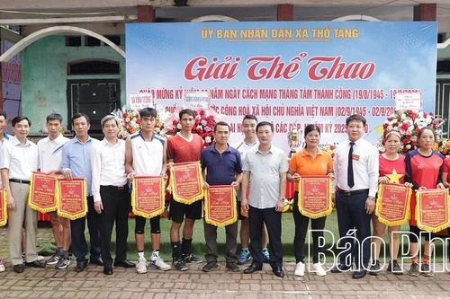 Giải thể thao chào mừng kỷ niệm 80 năm cách mạng tháng Tám và Quốc khánh mùng 2/9