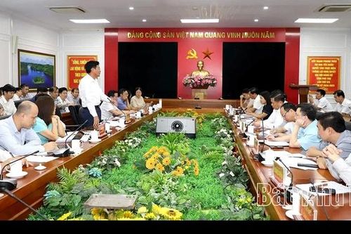 Đoàn công tác Bộ Nông nghiệp và Môi trường làm việc tại Phú Thọ