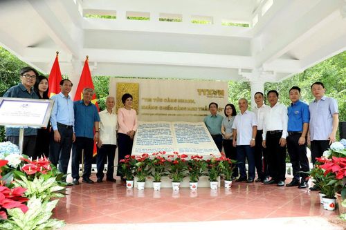 Khánh thành công trình tôn tạo Khu di tích Việt Nam Thông tấn xã thời kỳ kháng chiến chống Pháp