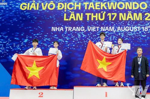 Thái Nguyên đóng góp 4 huy chương cho Taekwondo Việt Nam tại đấu trường Đông Nam Á