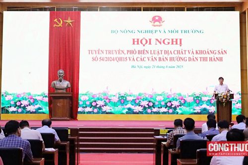 Luật Địa chất và Khoáng sản: Cơ sở pháp lý quan trọng thúc đẩy phát triển bền vững