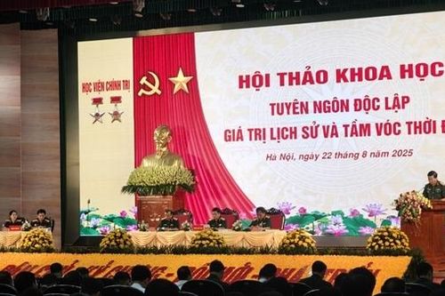 Hội thảo khoa học 'Tuyên ngôn độc lập: Giá trị lịch sử và tầm vóc thời đại'