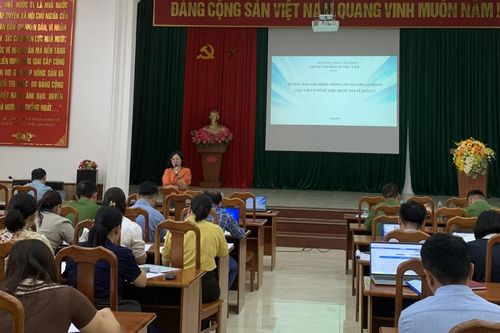 Tập huấn nghiệp vụ thu thập thông tin người lao động gắn với cơ sở dữ liệu quốc gia về dân cư