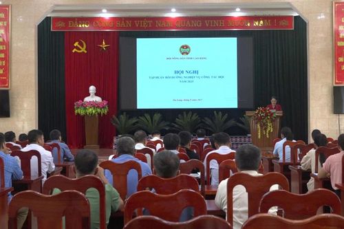 Tập huấn nghiệp vụ công tác Hội Nông dân cho gần 100 cán bộ chuyên trách