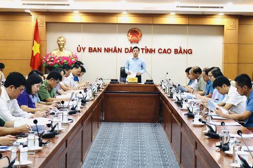 Họp Ban Tổ chức Chương trình Du lịch 'Qua những miền di sản Việt Bắc' lần thứ XVI - Cao Bằng năm 2025