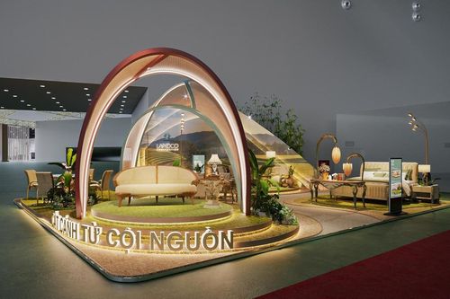 Nội thất Đòng Đòng tự hào kể chuyện Việt tại Triển lãm 80 năm thành tựu đất nước