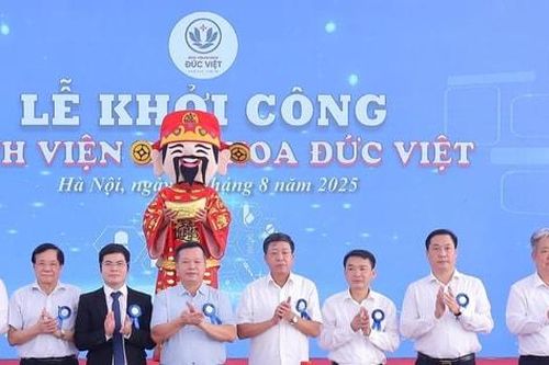 Khởi công Bệnh viện Đa khoa Đức Việt tại xã Xuân Mai