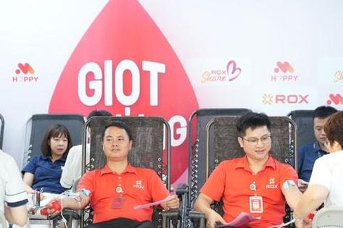 Cán bộ, nhân viên ROX Group chung tay hiến máu, lan tỏa giá trị sống đẹp