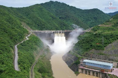 Nghệ An: Lệnh thủy điện Bản Vẽ vận hành giảm lũ cho hạ du trước bão số 5