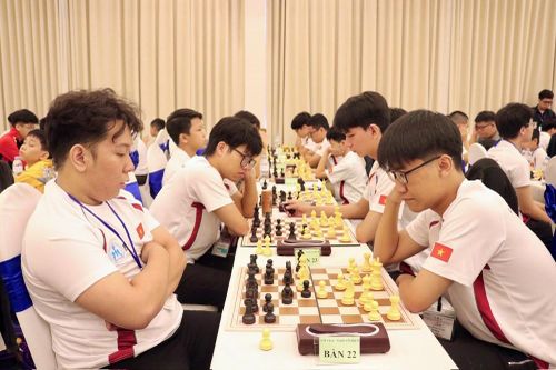 Khởi tranh Giải vô địch cờ vua xuất sắc Quốc gia 2025