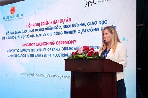 Triển khai dự án nâng cao chất lượng giáo dục mầm non tại khu công nghiệp