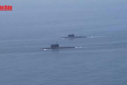 Hải quân Nga tập trận ở biển Baltic