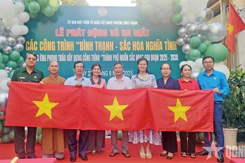 TP Hồ Chí Minh: Nhiều công trình thiết thực hưởng ứng 'Thành phố muôn sắc hoa'