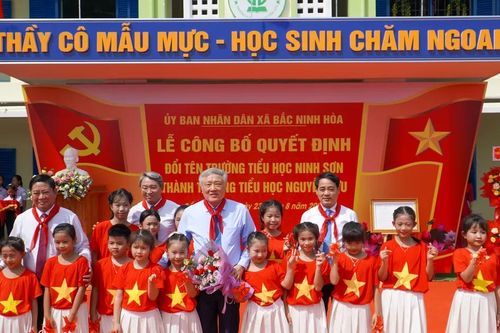 Ngôi trường mang tên Anh hùng Lực lượng vũ trang nhân dân Nguyễn Lựu