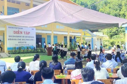 An Giang trang bị kiến thức ứng phó biến đổi khí hậu cho học sinh