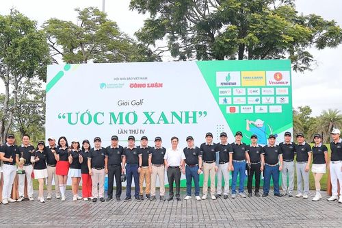 Tưng bừng khai mạc Giải golf 'Ước mơ xanh' lần thứ IV năm 2025