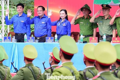 Bí thư Trung ương Đoàn Nguyễn Phạm Duy Trang: 'Mỗi bước chân của các bạn là bước chân của lịch sử'