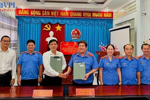VKSND Khu vực 2 và TAND Khu vực 2 tỉnh Đồng Tháp ký kết Quy chế phối hợp