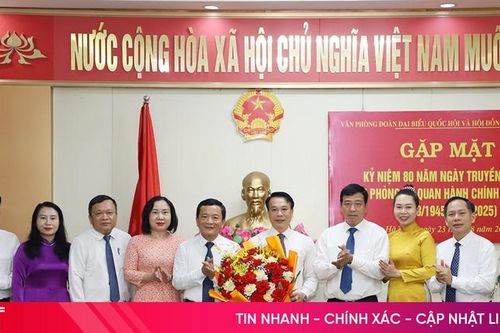 Văn phòng Đoàn ĐBQH và HĐND tỉnh gặp mặt 80 năm ngày truyền thống