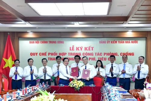 Ban Nội chính Trung ương và Kiểm toán Nhà nước đồng hành chống tham nhũng