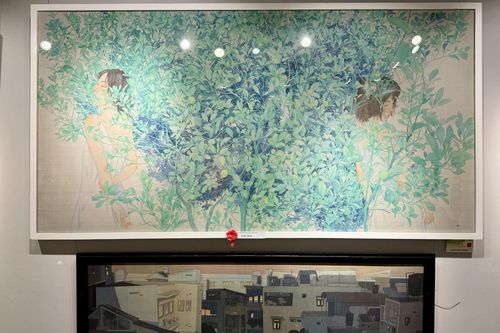 Tranh lụa 'hồi sinh' khẳng định sức sống chất liệu truyền thống