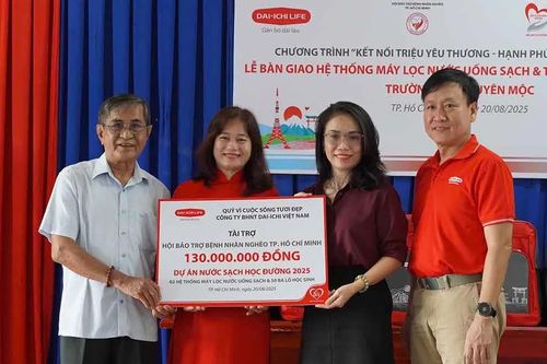 Cung cấp hệ thống lọc nước uống sạch cho học sinh xã Xuyên Mộc
