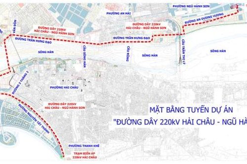 Đà Nẵng chấp thuận chủ trương đầu tư dự án truyền tải điện 220kV đầu tiên