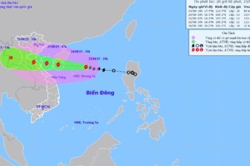 Thời tiết biển hôm nay 24/8: Bão số 5 mạnh thêm, biển động dữ dội