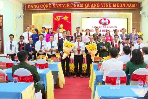 Đồng chí Hồ Minh Đức được chỉ định giữ chức Bí thư Đảng ủy xã Kim Sơn