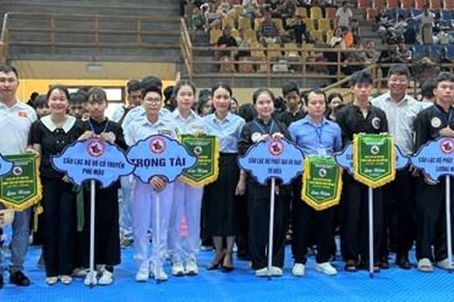 Hơn 200 VĐV tranh tài tại Giải võ cổ truyền thanh thiếu nhi TP. Huế mở rộng