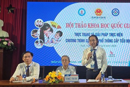 Hội thảo khoa học Quốc gia Thực trạng và giải pháp thực hiện Chương trình GDPT cấp tiểu học