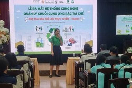 Chợ mua bán phế liệu trực tuyến thúc đẩy phân loại rác tại nguồn