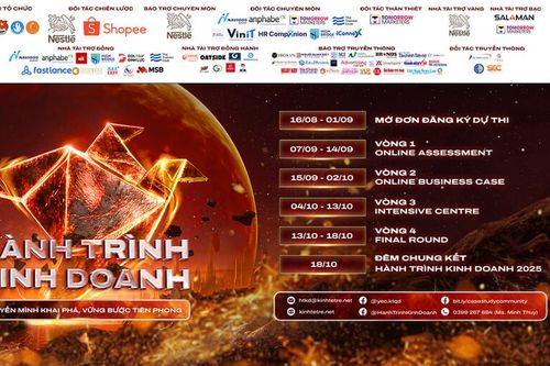 Chính thức phát động Cuộc thi Hành trình kinh doanh 2025: Chuyển mình khai phá, Vững bước tiên phong