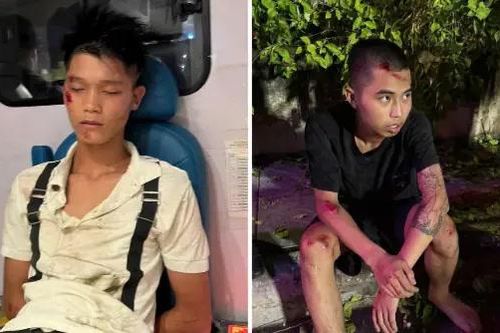 Tạm giữ hình sự hai đối tượng lao xe vào CSCĐ