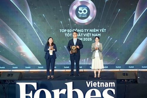 Forbes vinh danh FPT Retail trong Top 50 công ty niêm yết tốt nhất Việt Nam 2025