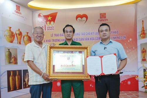 Ra mắt không gian văn hóa di sản gốm sứ tâm linh Nason