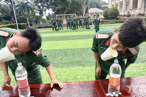 Hoạt động ngày nghỉ vui tươi, bổ ích của chiến sĩ Đặc khu Côn Đảo