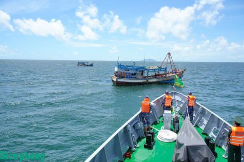 Bộ Tư lệnh BĐBP kiểm tra công tác phòng, chống IUU tại BĐBP An Giang