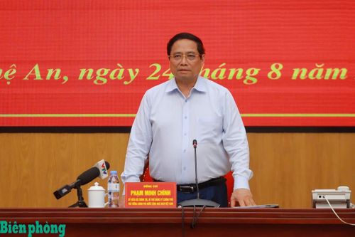 Thủ tướng Phạm Minh Chính chủ trì cuộc họp chỉ đạo công tác ứng phó với bão số 5